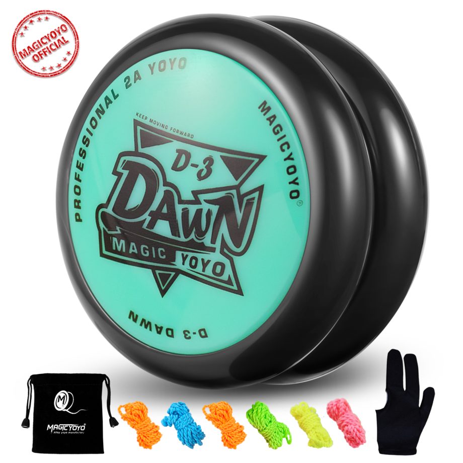 4196 9sd6np MAGICYOYO Plastic D3 with 6 Strings+Glove+Bag