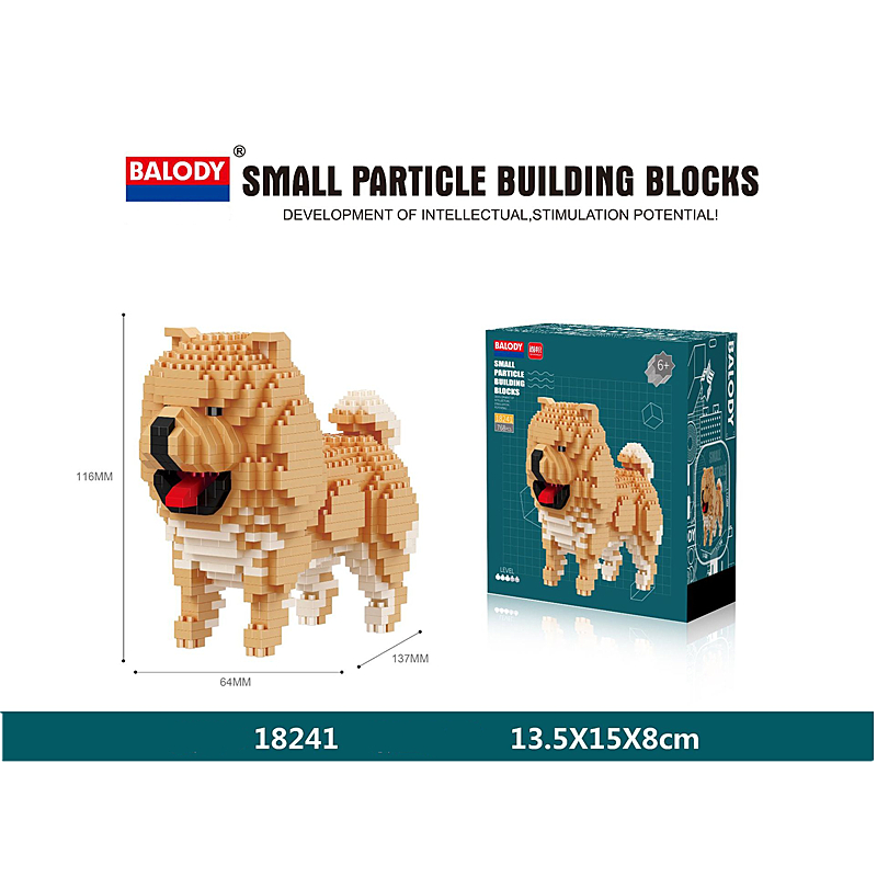 6981 Exciting Dog Pet Building Blocks - A Great Gift for All Ages