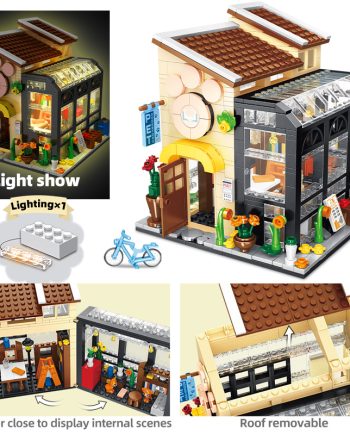 7258 vs04h3 Brick Building Blocks with LED Lights – Fun Toys for Girls